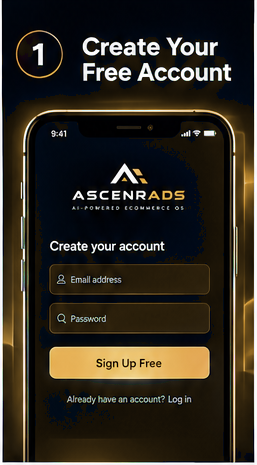 Create your AscenraDS account