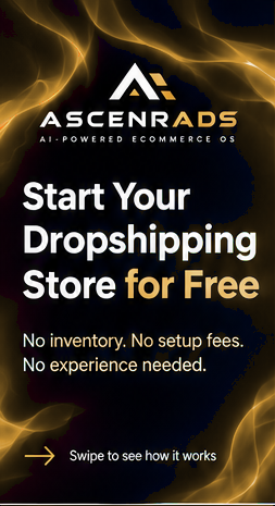 Start a dropshipping store for free